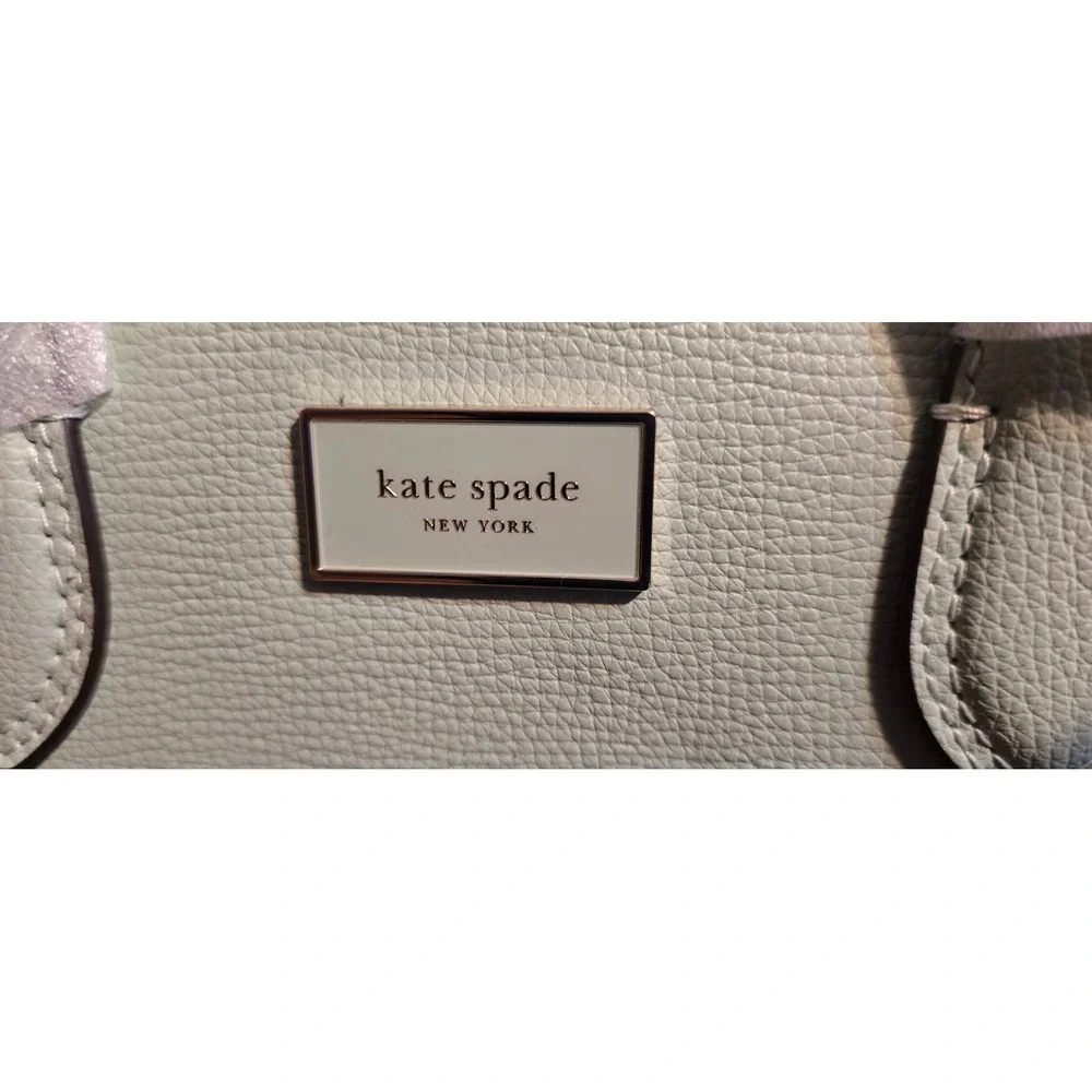 Kate Spade New York Suite Pistachio Leather Tote Crossbody Bag KK826‎